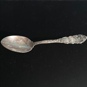 Antique Sterling Silver California Souvenir Spoon